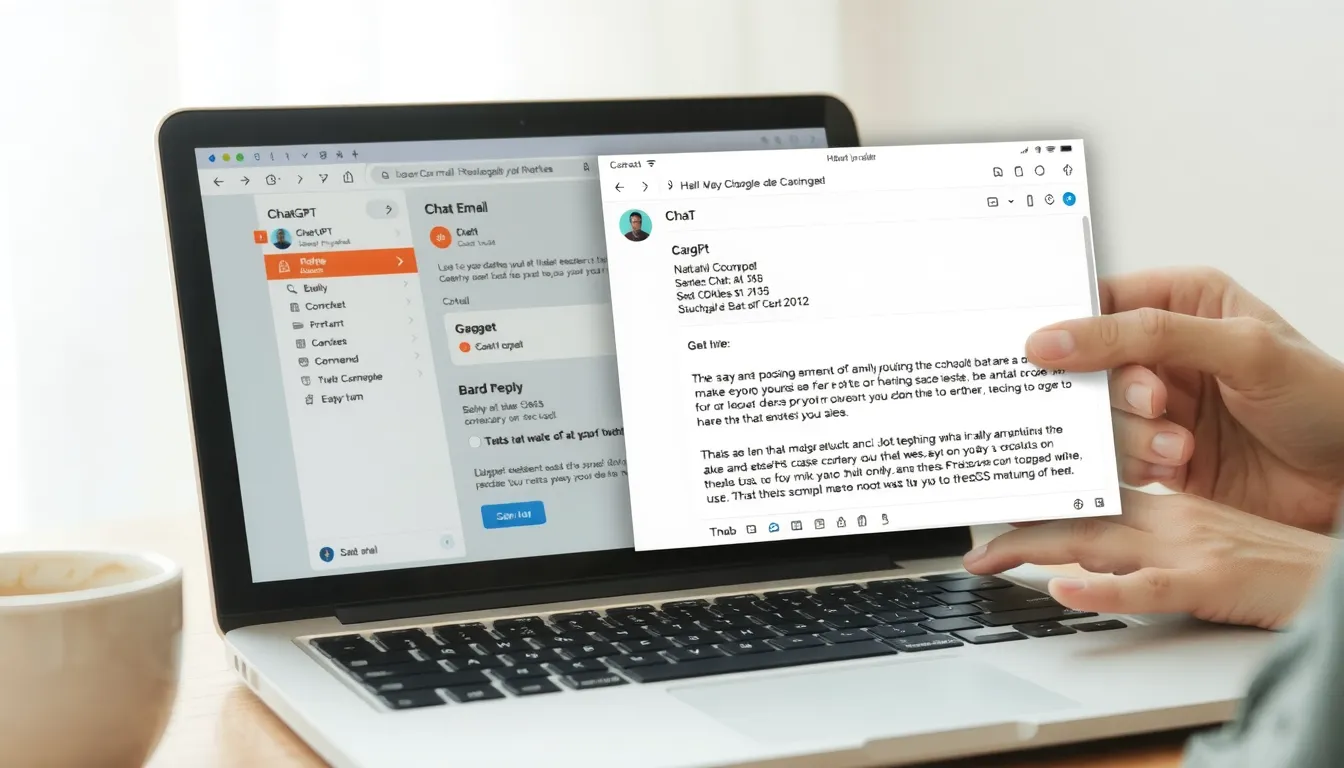 comment utiliser chatgpt pour répondre à vos e-mails